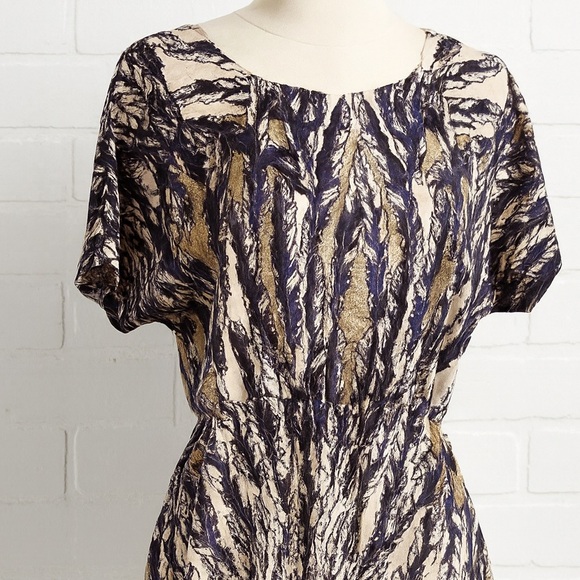 Anthropologie Maude boatneck dolman short sleeve mini dress. Size Small. - Picture 6 of 7